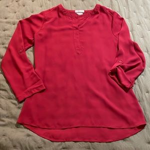 Deep Red Blouse. Sz Small.